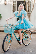 Lavender Floral A-Line Short Homecoming Dress Bmbride