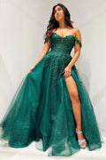 Stylish Silver Sequin Long Prom Dress with a Captivating Plunging Neckline BM bride