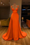 Gorgeous Sweetheart Sleeveless Long Slit Mermaid Prom Dress BM bride