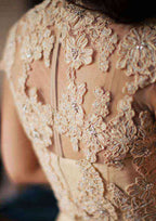 Beautiful Tulle A-Line/Princess Sweetheart Court Train Wedding Dress with Appliqued Embellishments BM bride