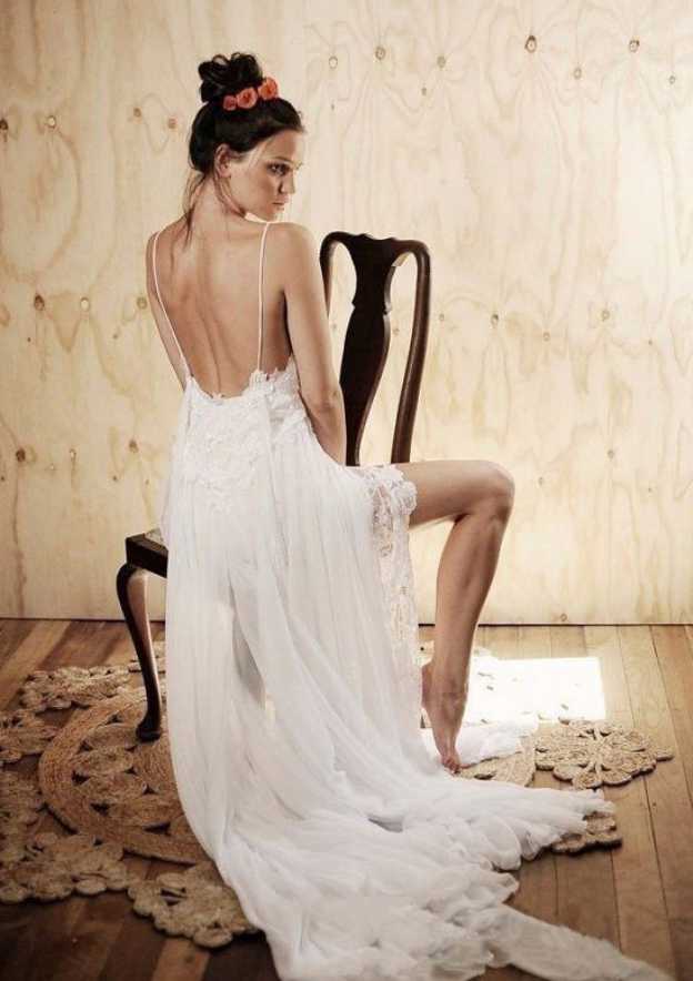 Elegant A-Line/Princess Lace Wedding Dress with Sweetheart Neckline and Sweep Train with Applique Details BM bride