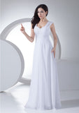 Floor-Length Evening Dress, Chiffon Fabric, A-Line/Princess Style, Sweetheart Neck, With Beading BM bride