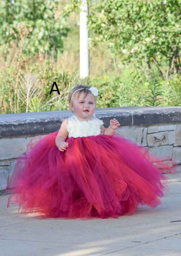 Delicate Sleeveless Square Neckline Tulle A-line Flower Girl Dress with Appliqued (Floor-Length) BM bride