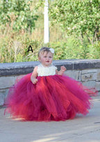 Delicate Sleeveless Square Neckline Tulle A-line Flower Girl Dress with Appliqued (Floor-Length) BM bride