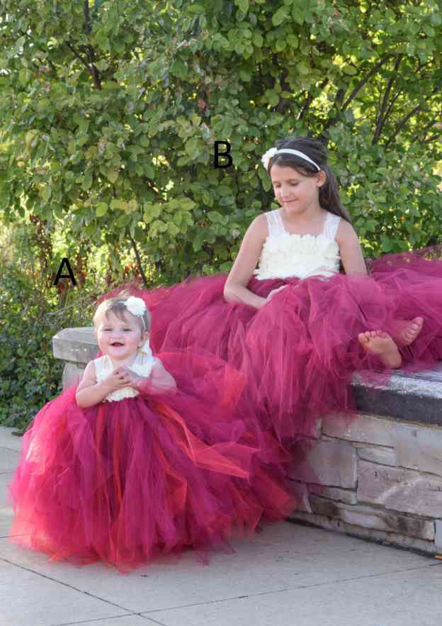 Delicate Sleeveless Square Neckline Tulle A-line Flower Girl Dress with Appliqued (Floor-Length) BM bride