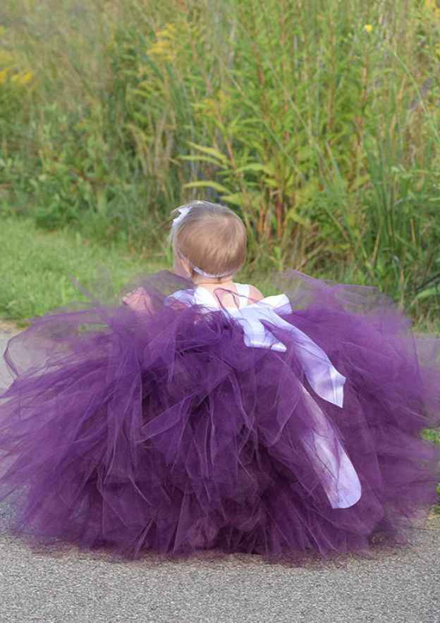 Elegant Sleeveless Square Neckline Tulle A-line Flower Girl Dress with Appliqued (Floor-Length) BM bride