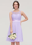 Floor-Length Chiffon Dress, A-Line/Princess Cut, V-Neck, Sleeveless, With Sashes And Pleats BM bride