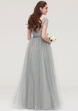 Floor-Length Chiffon Bridesmaid Dress, A-Line/Princess Style, Sleeveless, Halter Neck, With Pleats BM bride