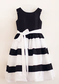 Ankle-Length Lace Tulle Flower Girl Dress with Bowknot Sashes - A-line/Princess Scoop Neck BM bride
