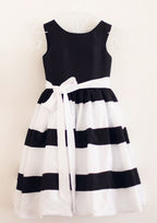 Ankle-Length Lace Tulle Flower Girl Dress with Bowknot Sashes - A-line/Princess Scoop Neck BM bride