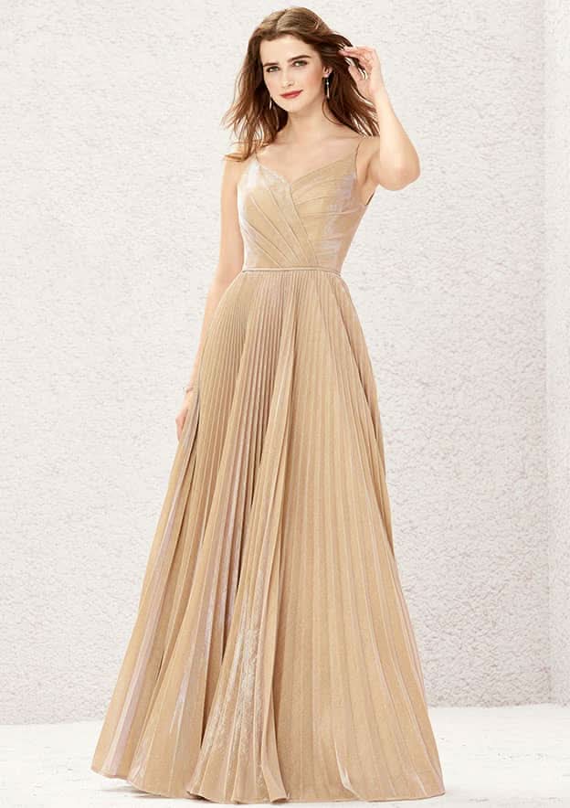 Long/Floor-Length Jersey Bridesmaid Dress, Sweetheart Neckline, Sleeveless, With Pleats BM bride