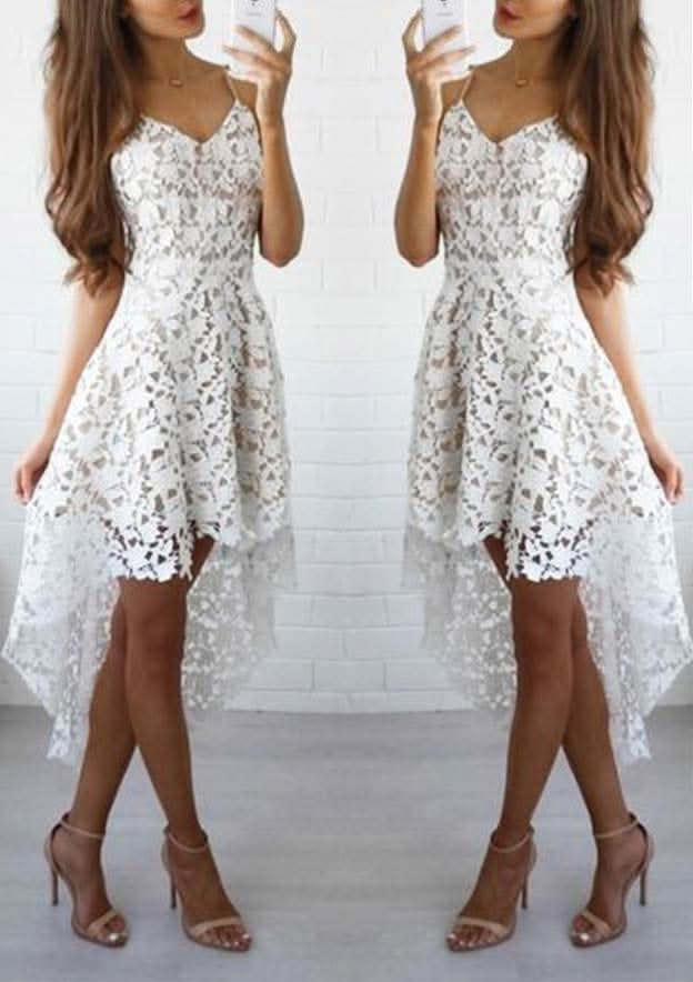 Asymmetrical Silk-Like Satin Scalloped Neck Sheath Mini Dress With Side Draping - Homecoming Chic BM bride