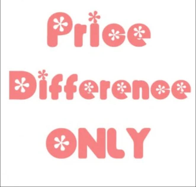 Plus Size Fee: US20W-26W/custom size fee/fast express change