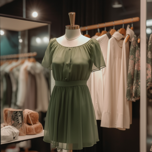 For Sale Dark Green Jewel Short Chiffon Sleeve Bridesmaid Dress BM bride