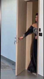 Glamorous Black Off the Shoulder Long Sleeves Long Prom Dress With Beadings