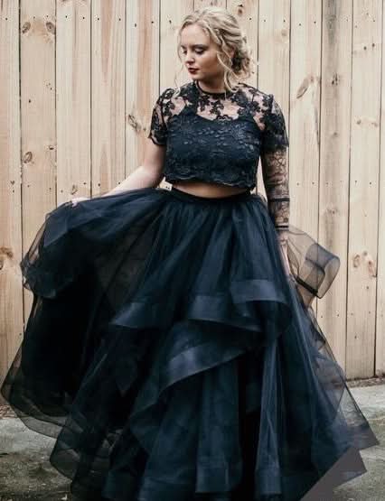 Long Mermaid Off-the-shoulder Lace Wedding Dress BM bride