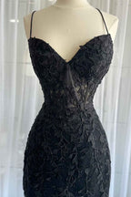 Stormy Spaghetti Straps Tight Short Homecoming Dress with Appliques Bmbride