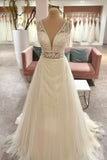 Sweetheart A-Line Floor-Length Tulle Wedding Dress with Lace Appliques BM bride
