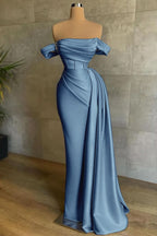 Beautiful White Pleated Bateau Sleeveless Prom Dress BM bride