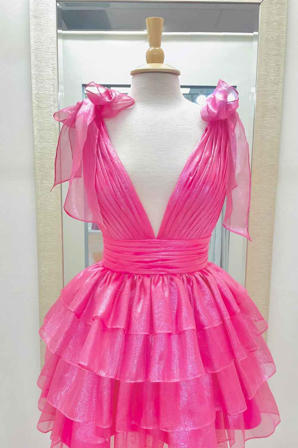 Royal Blue A Line Short Homecoming Dress With Ruffles Bmbride
