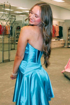 Fuchsia Sweetheart Corset A Line Short Homecoming Dress Bmbride