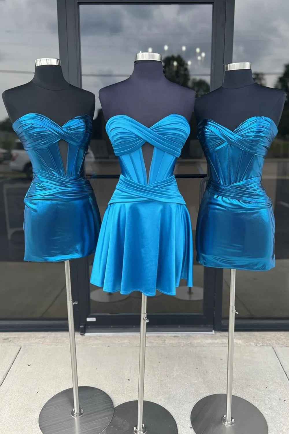 Fuchsia Sweetheart Corset A Line Short Homecoming Dress Bmbride