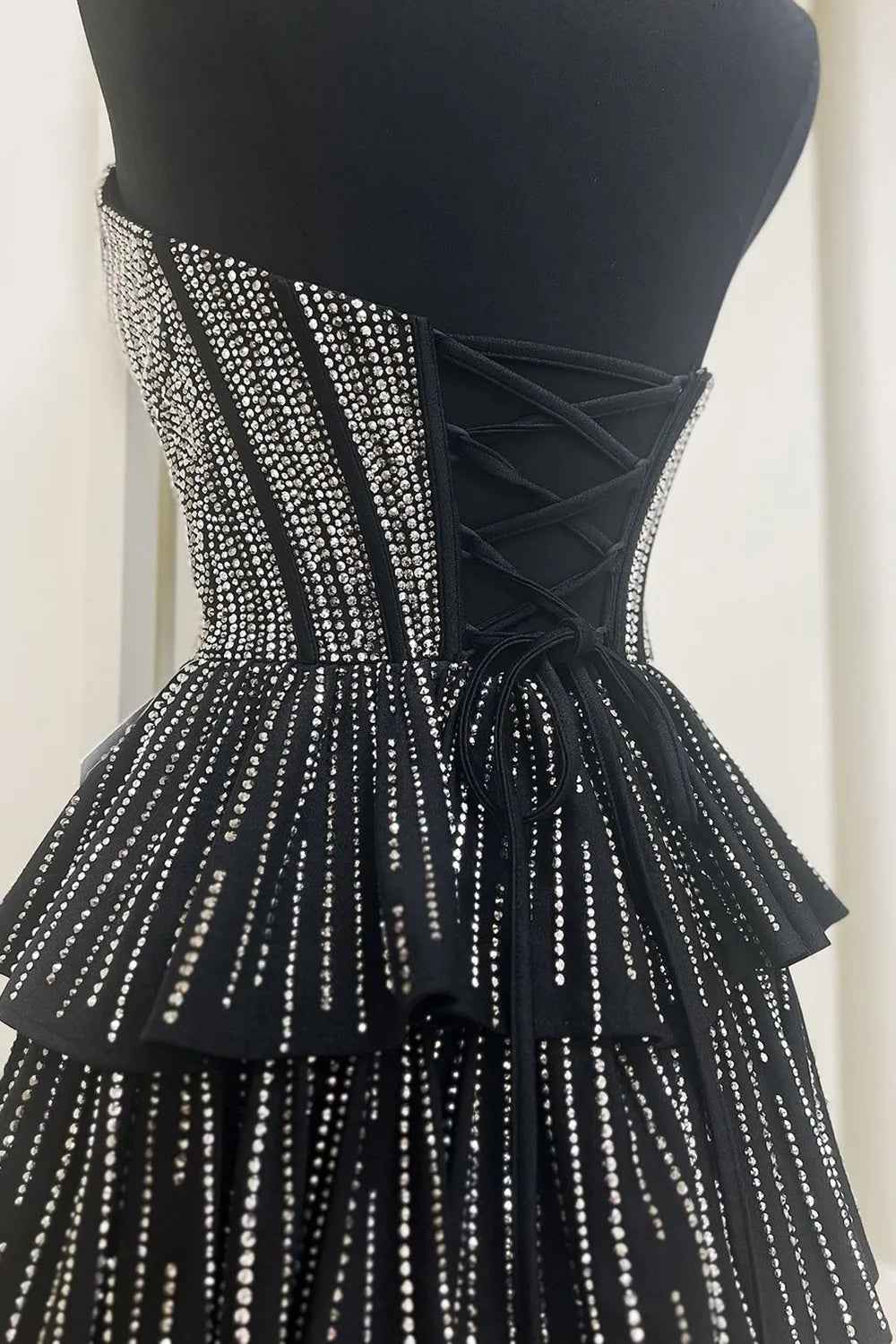 Sparkly Grey Sweetheart Ruffled Short Homecoming Dress Bmbride