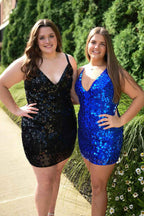 Mirror Golden Spaghetti Straps Tight Short Homecoming Dress Bmbride