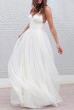 Spaghetti Strap Tulle Beach Wedding Dress BM bride