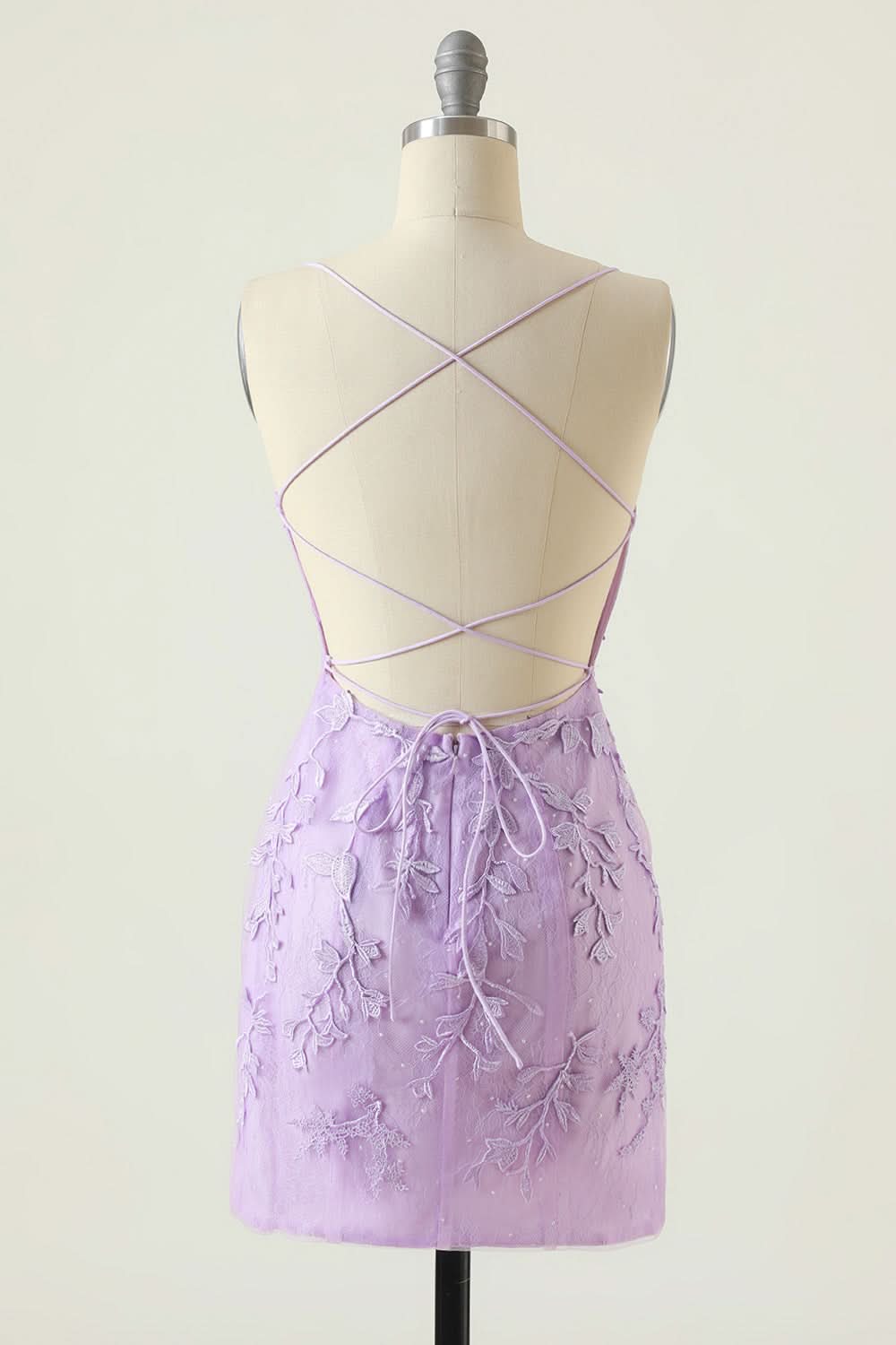 Orange Short Tight Homecoming Dress with Lace Beading Bmbride