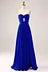 Gorgeous Fuchsia Strapless Cut Out Draped Pleated Prom Dress BMBRIDE