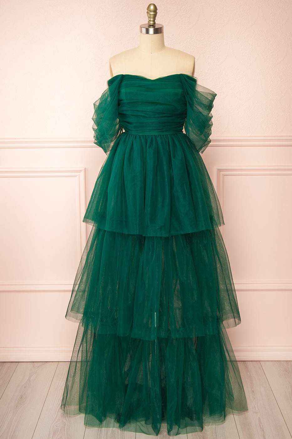 Charming Sweetheart A Line Prom Dress Cake Tulle Off the Shoulder