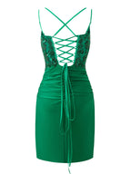 Stylish Royal Blue Sheath Short Spaghetti Strap Jersey Homecoming Dress BM bride