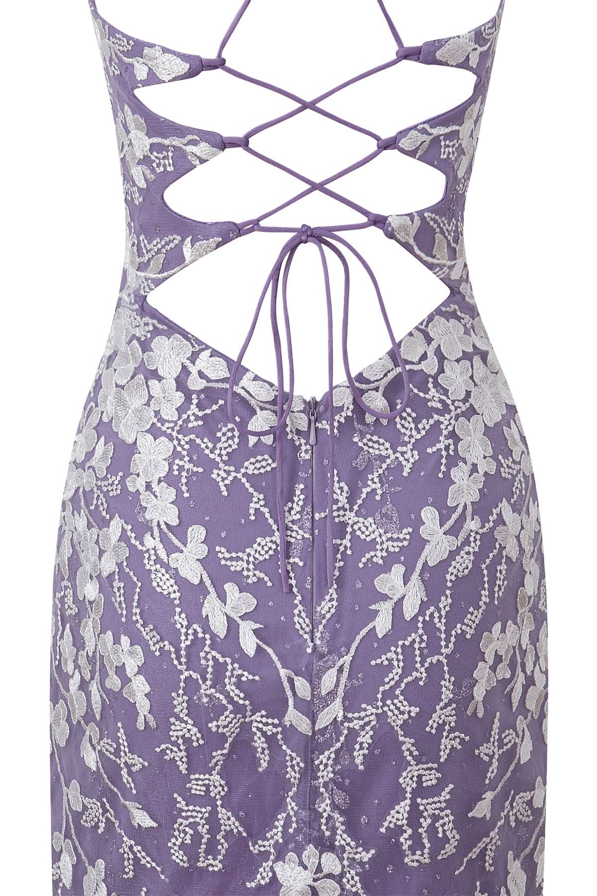 Lovely Sheath Short Spaghetti Straps Lace Homecoming Dress BM bride