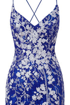 Lovely Sheath Short Spaghetti Straps Lace Homecoming Dress BM bride