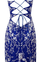 Lovely Sheath Short Spaghetti Straps Lace Homecoming Dress BM bride