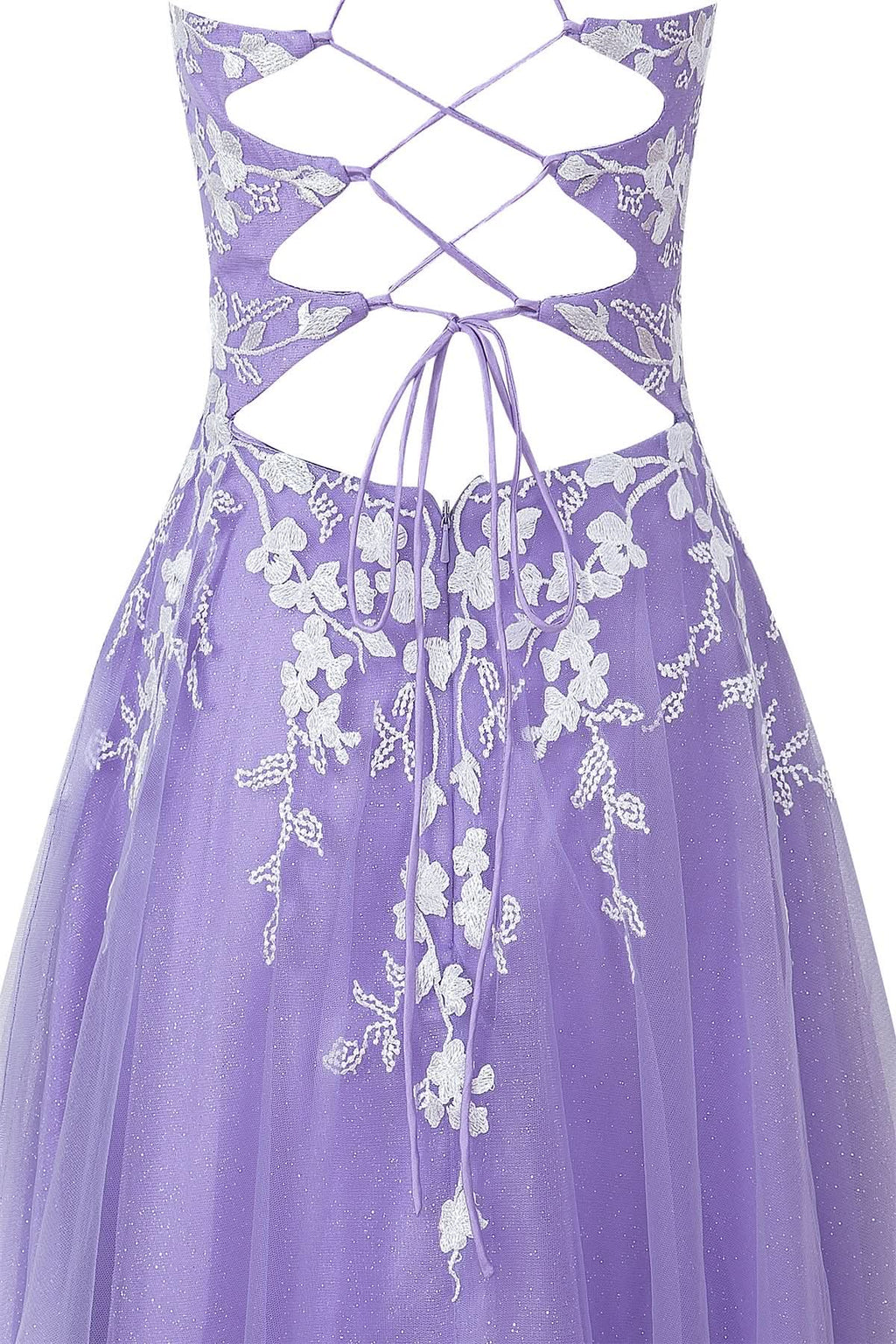 Sparkly Aline Short Glitter Tulle Homecoming Dress with Appliques BM bride