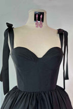 Simple Green Corset A-Line Ruched Short Homecoming Dress