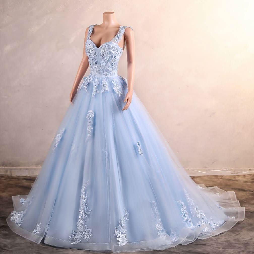 BMbride Women's Beading Sweetheart Ball Gown Tulle Layed Long Quinceanera Dress