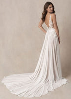 Lace Appliqued Wedding Dresses for Bride 2025 Beach Wedding Bridal Gowns for Women SE002