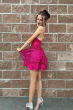 Lovely Ivory A-Line V Neck Tulle Homecoming Dresses BM bride