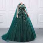 BMbride Women's Beading Sweetheart Ball Gown Tulle Layed Long Quinceanera Dress