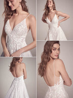 Lace Appliqued Wedding Dresses for Bride 2025 Beach Wedding Bridal Gowns for Women SE002