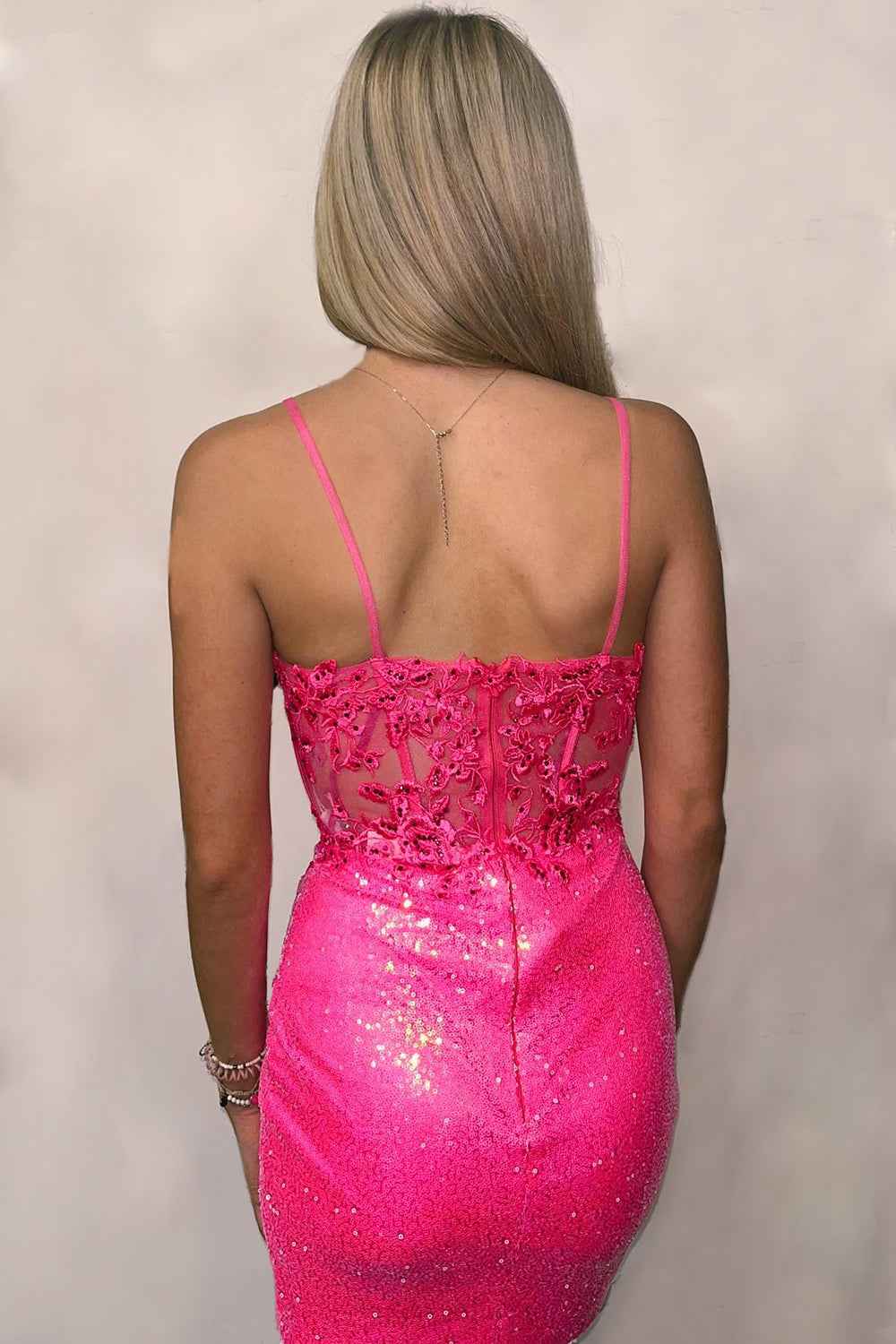 Sparkly Purple Corset Tight Short Homecoming Dress with Lace