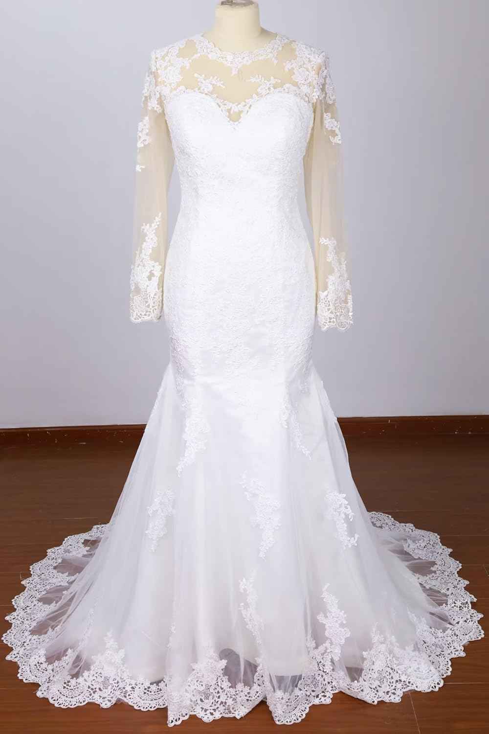 Mermaid Wedding Dresses for Bride 2025 Lace Bridal Gowns Beach Bridal Dress for Wedding Gowns Bmbride