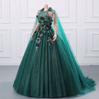 BMbride Women's Beading Sweetheart Ball Gown Tulle Layed Long Quinceanera Dress