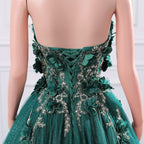 BMbride Women's Beading Sweetheart Ball Gown Tulle Layed Long Quinceanera Dress