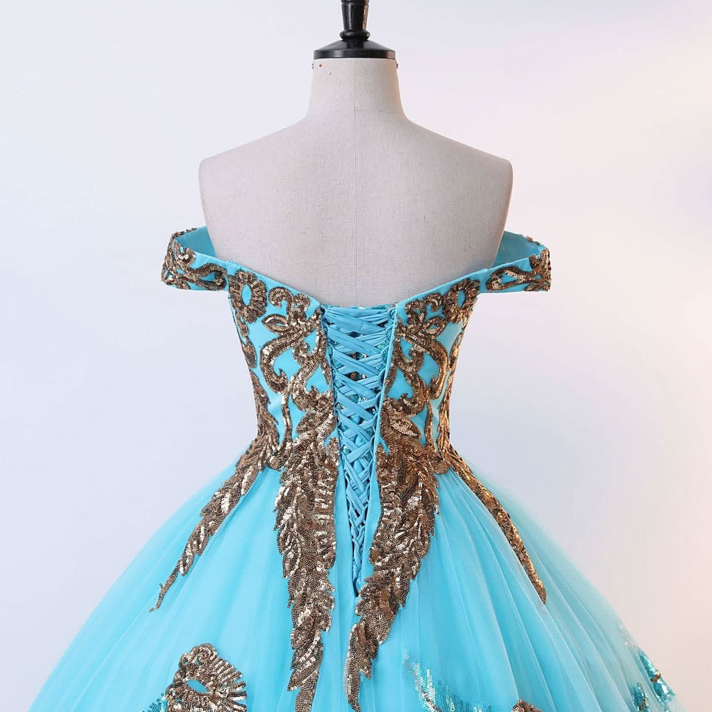 BMbride Women's Beading Sweetheart Ball Gown Tulle Layed Long Quinceanera Dress