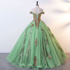BMbride Women's Beading Sweetheart Ball Gown Tulle Layed Long Quinceanera Dress