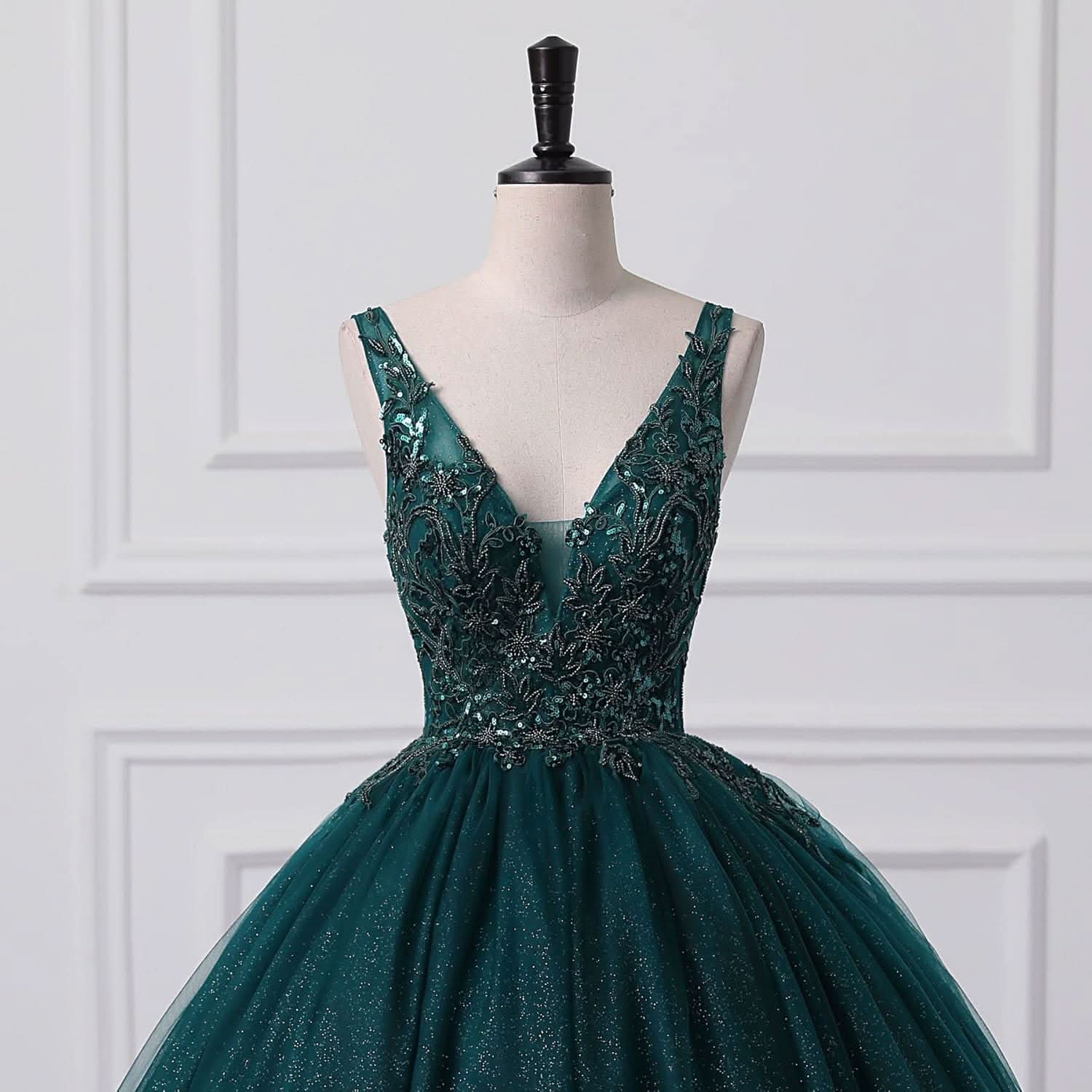 BMbride Women's Beading Sweetheart Ball Gown Tulle Layed Long Quinceanera Dress